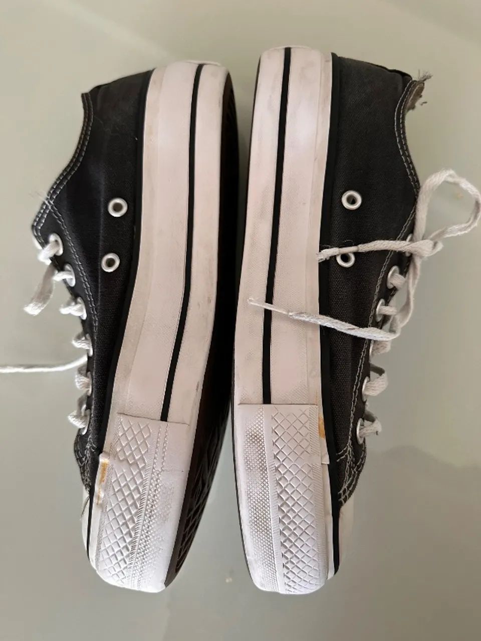 All Star Preto Plataforma 37 - Foto 3