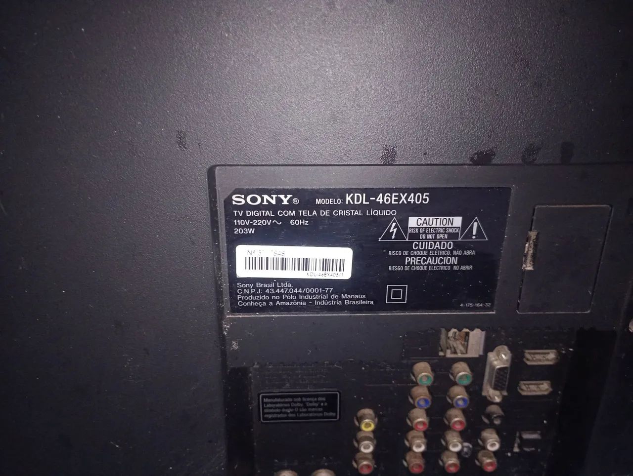 Vende-se uma TV Sony de 46 polegadas - Foto 4