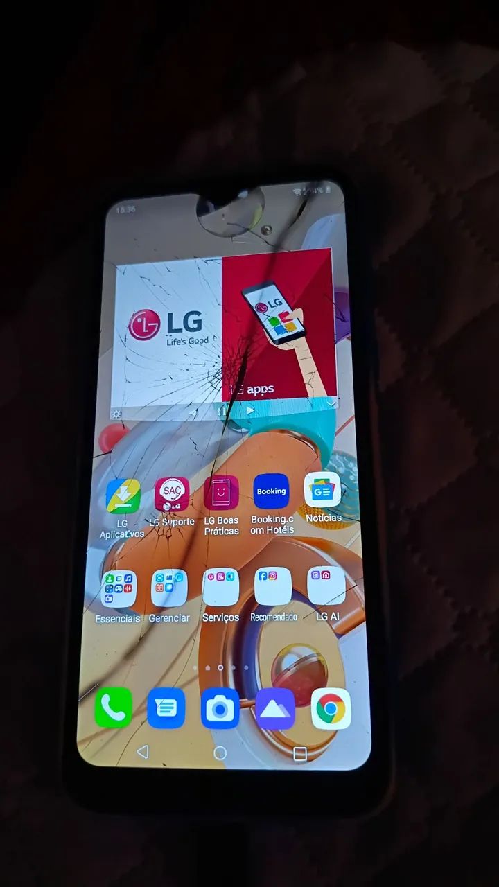 Vende se celular LG k41 s - Foto 2