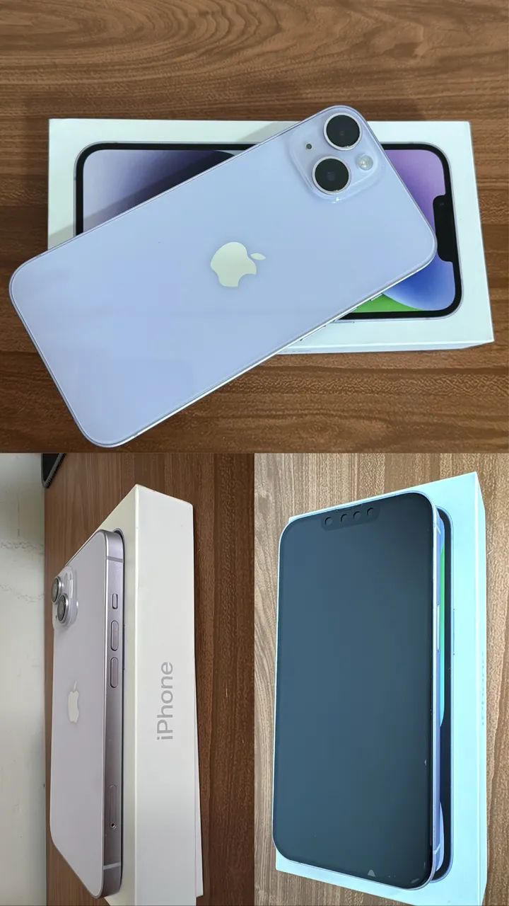 iPhone 14 128GB Purple 88% | Único Dono | Nunca Aberto | Caixa
