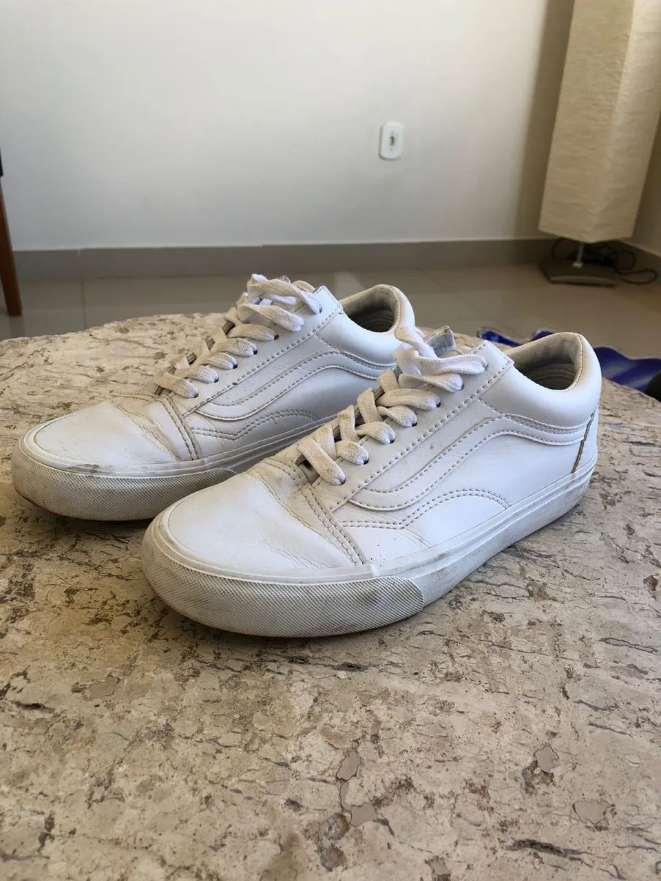 Tênis Vans Old Skool Branco Original