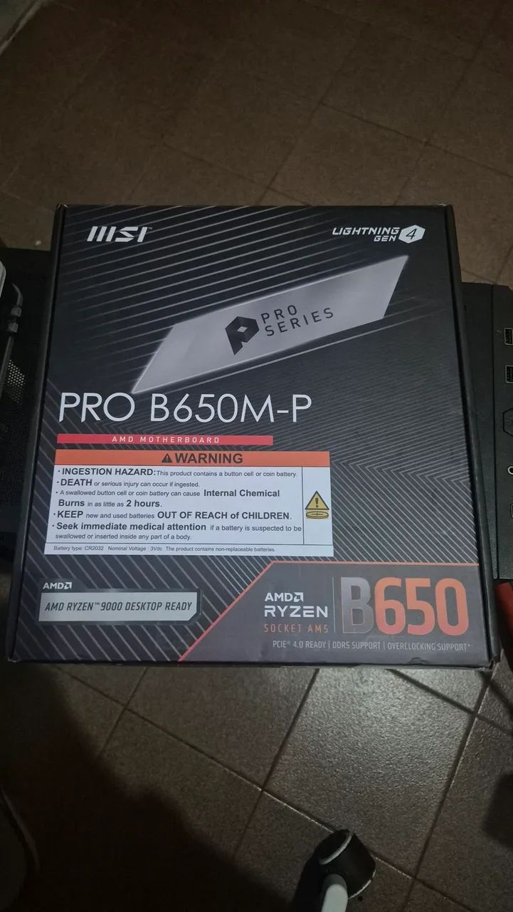 Placa-mãe MSI PRO B650M-P AMD AM5 - Foto 2