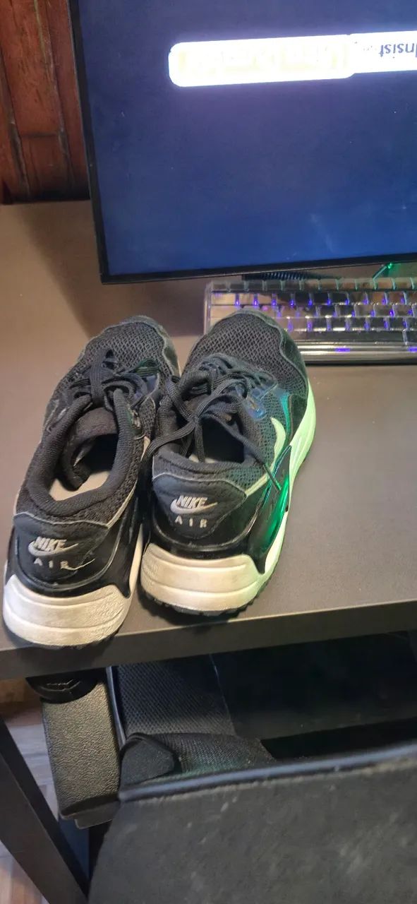 Tênis Nike Airmax Sc Preto e Branco - Foto 4
