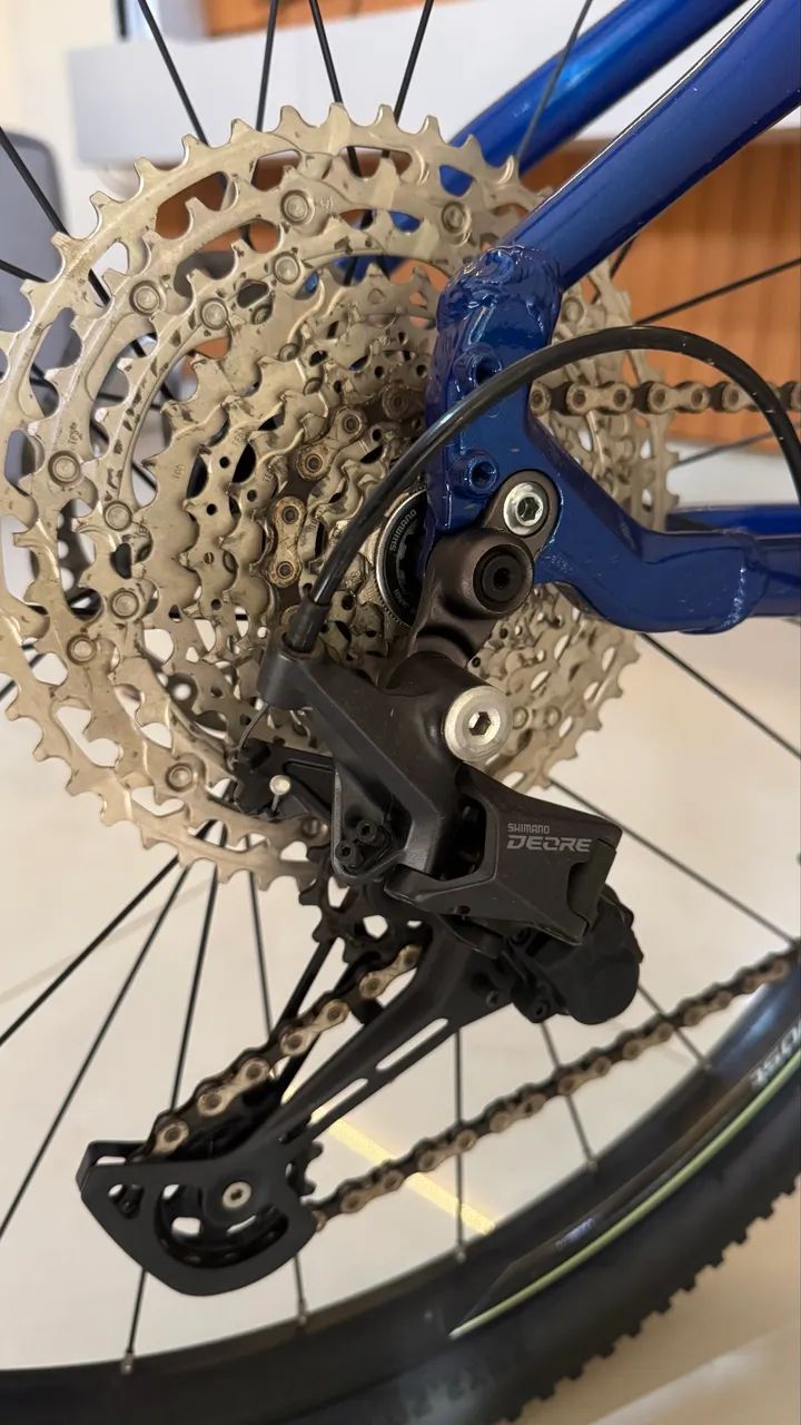 Bicicleta aro 29 com kit Shimano deore - Foto 4