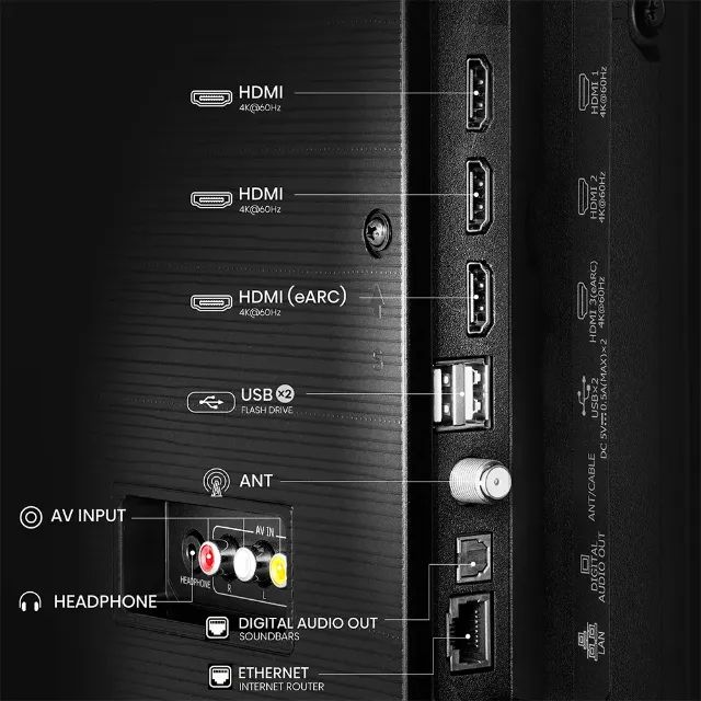 TV Hisense QLED 50 Polegadas GoogleTV - Foto 3