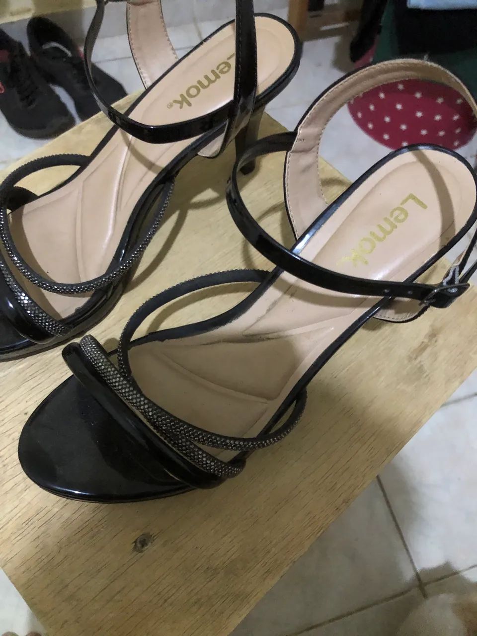 Sandália Preta - Foto 4
