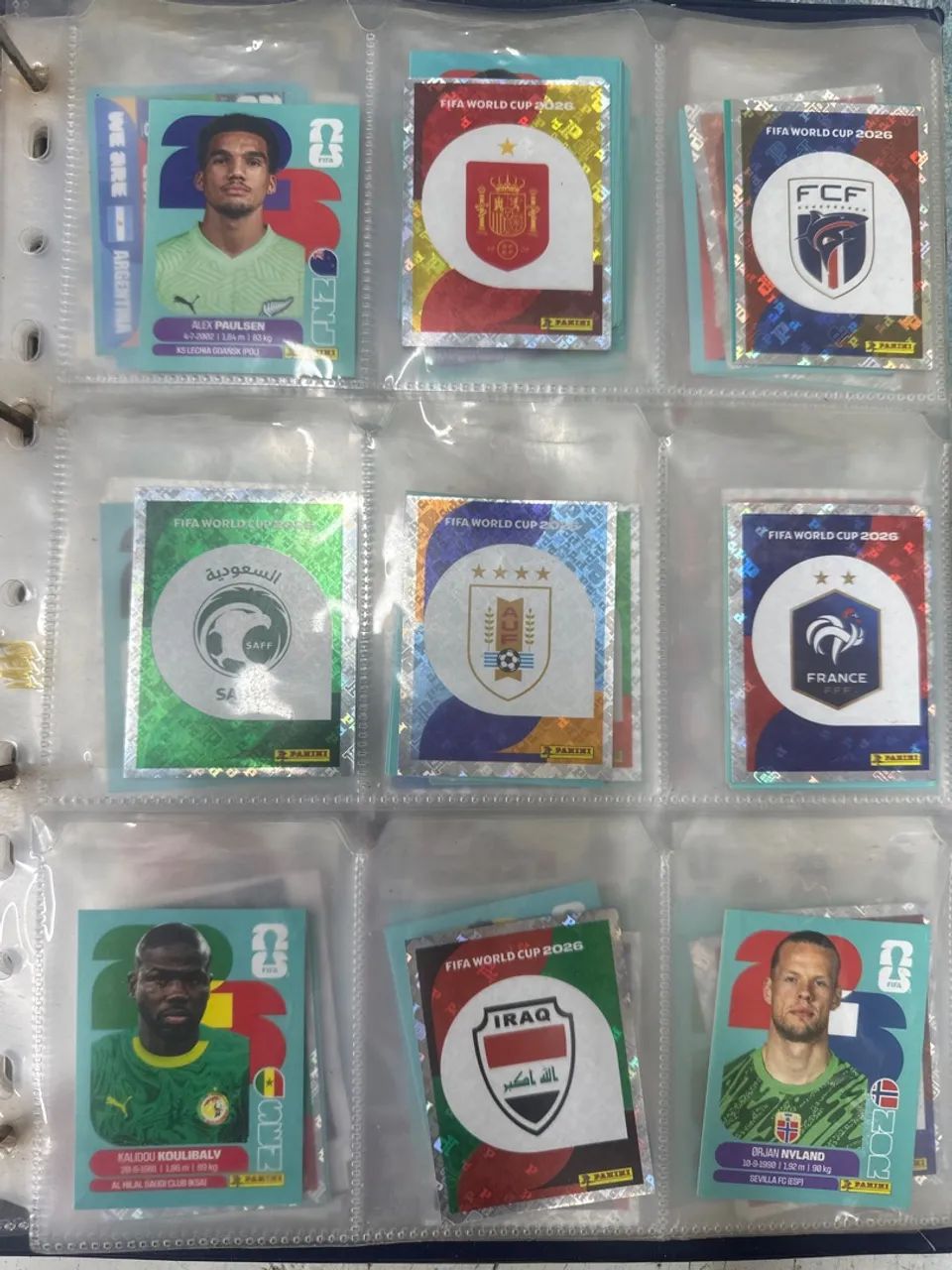 Figurinhas Panini copa do mundo 2026 - Foto 2