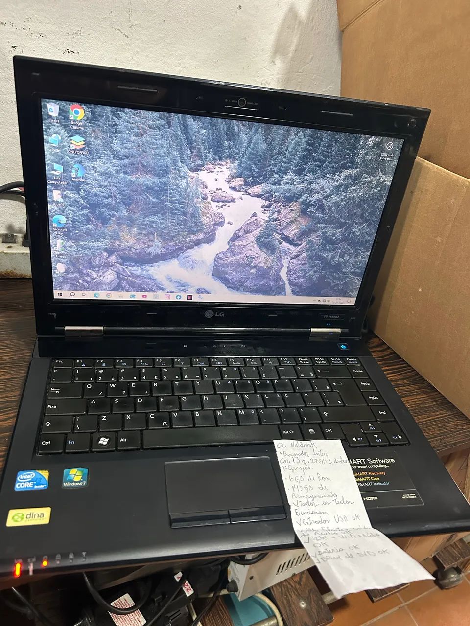 Notebook LG ? i3 | 6GB RAM | 449GB