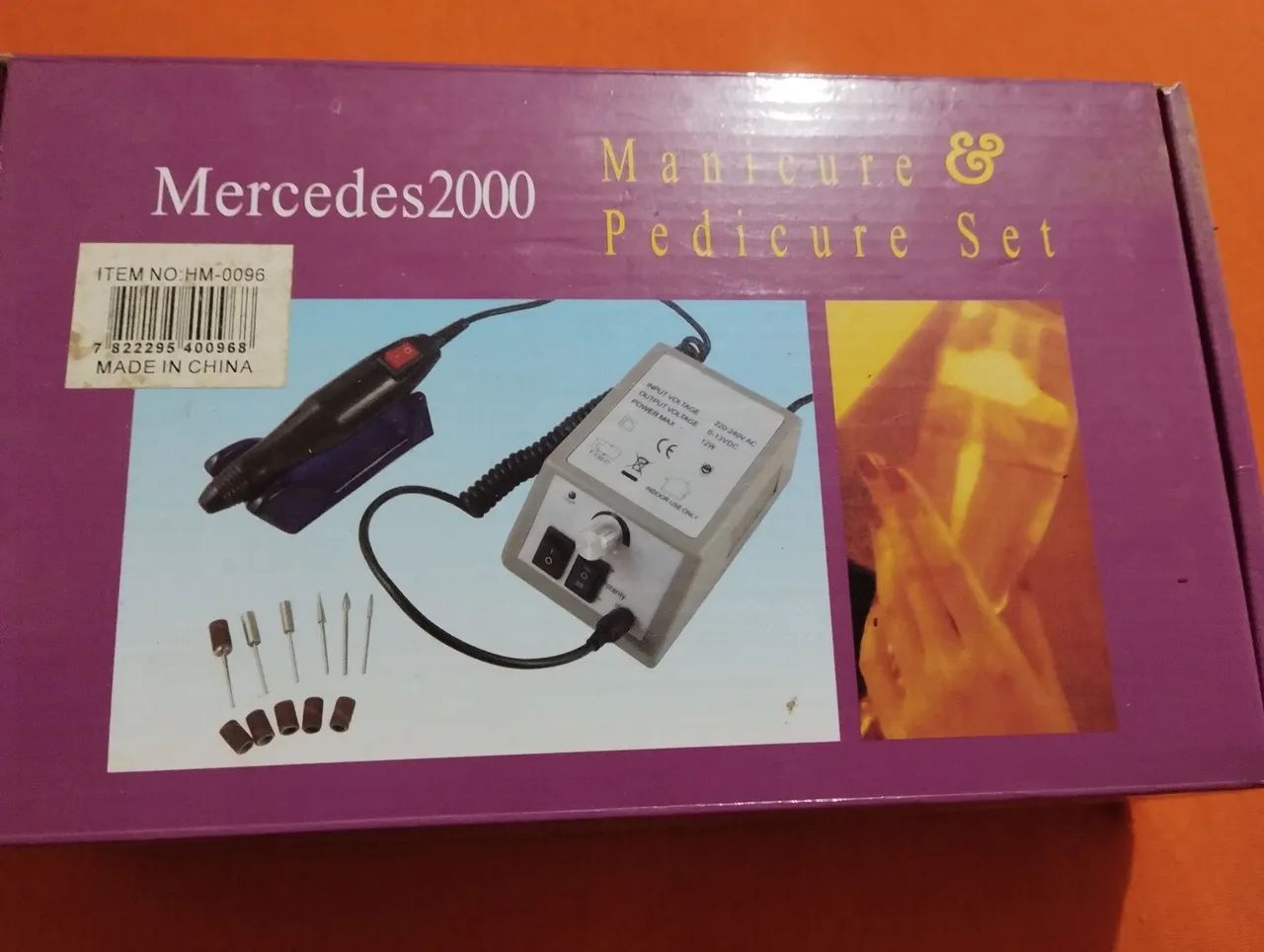 Lixa elétrica de unhas  - Foto 4