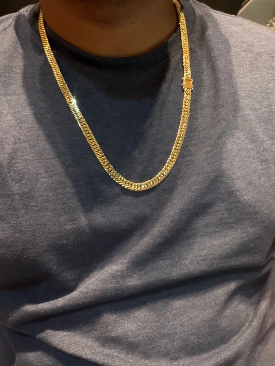 Corrente e pulseira em ouro 18K