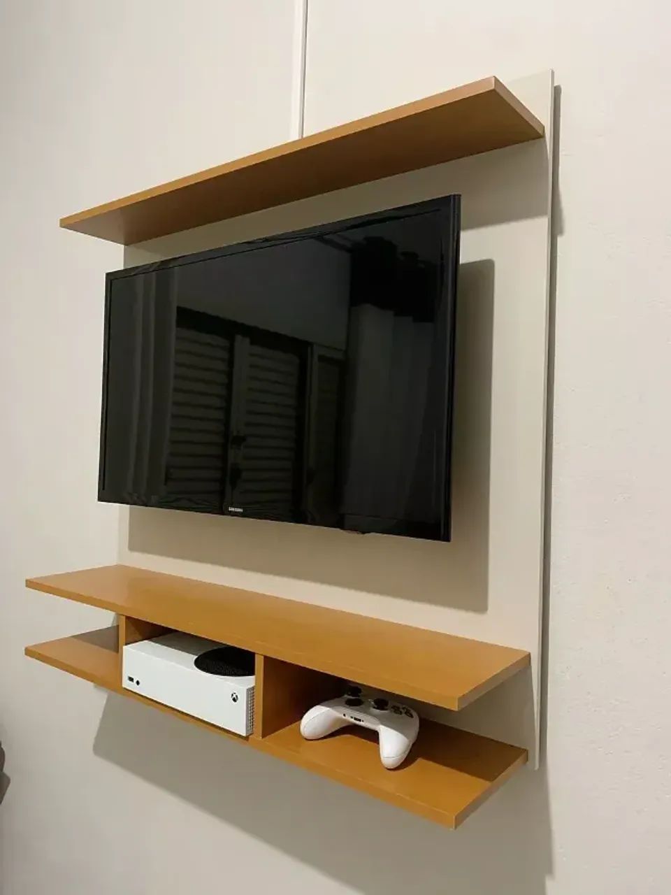 SUPORTE / PAINEL PARA TV ATÉ 32 POLEGADAS COM PRATELEIRA ? NOVO NA CAIXA - Foto 2