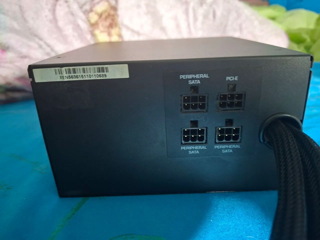 FONTE modular 80 plus 500 wts real, automati. So usar - Foto 4