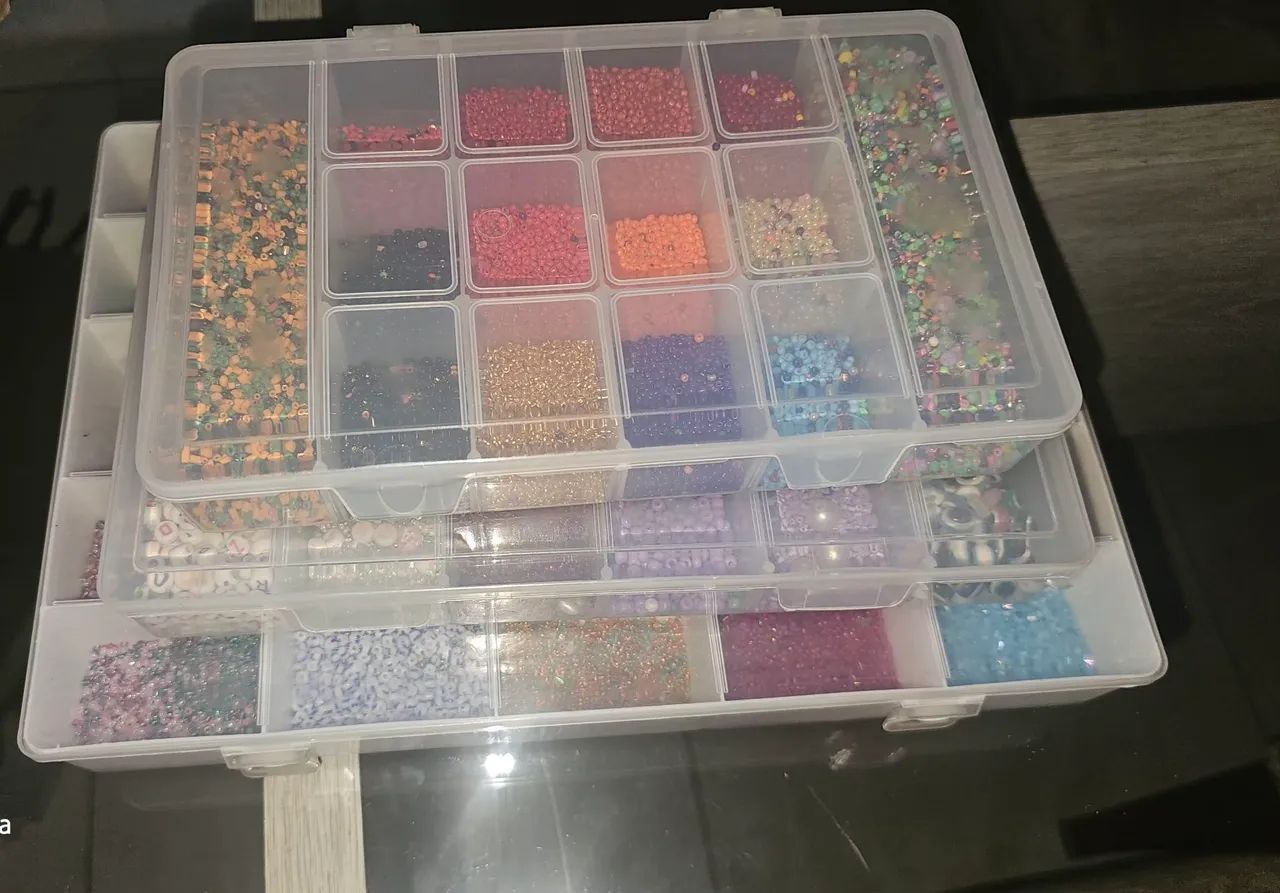 KIT miçangas e assessórios  - Foto 4