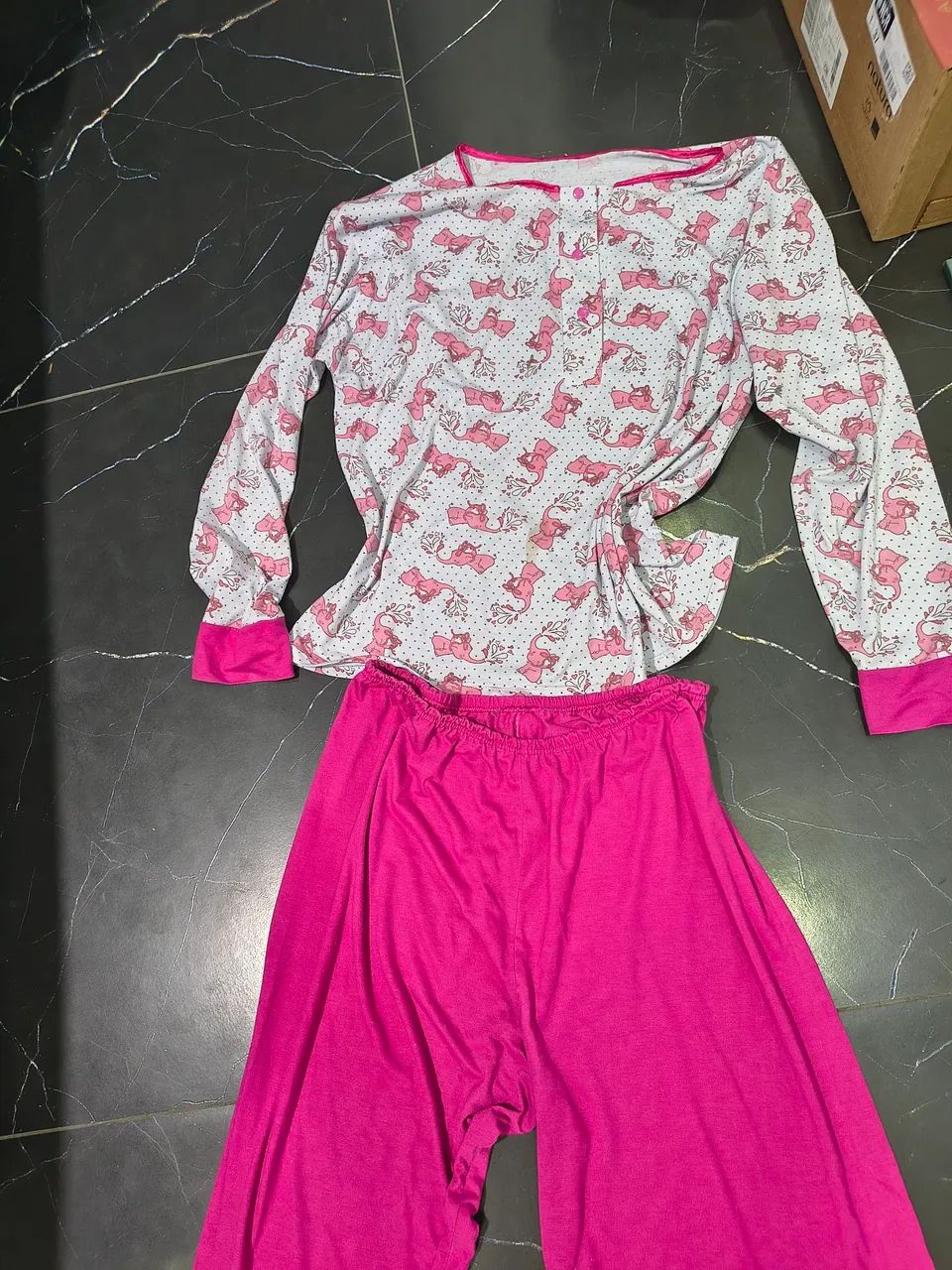 Pijama plus size veste 50 - Foto 2