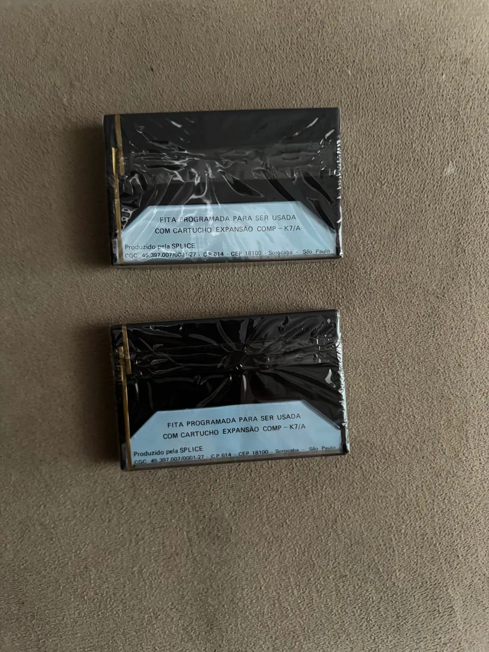 Duas Fitas Lacradas Comp-K7 Splice - Compatível Atari - Foto 2