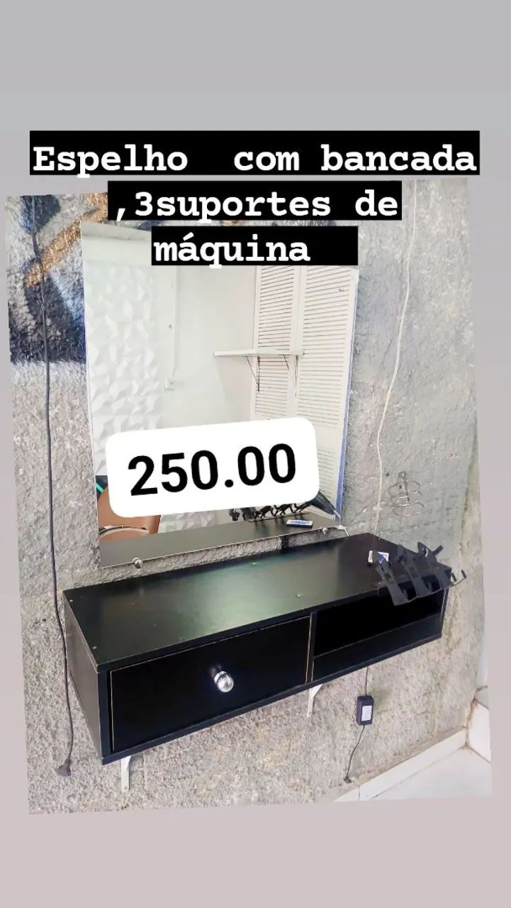 Bancada  com espelho  - Foto 2