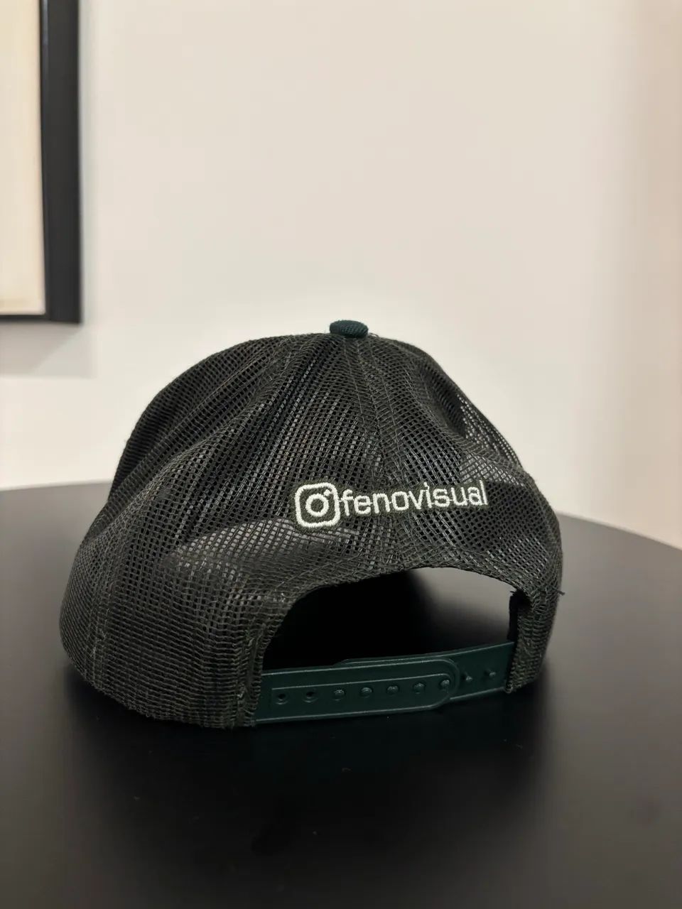 Boné Trucker Agro Feno Visual Verde - Ajustável - Muito Conservado - Foto 2