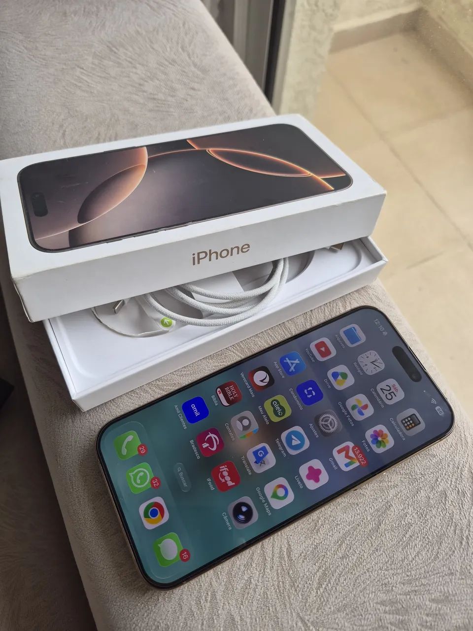 IPHONE 16 PRO MAX 256gb - garantia até set/26 - Foto 2