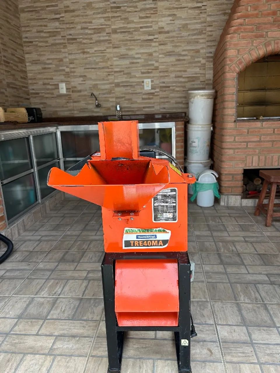 Triturador / Forrageira Elétrica Tramontina TRE40MA - Ótimo estado