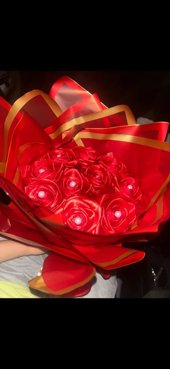 Buque rosas vermelhas  - Foto 2