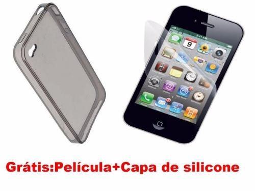 Iphone 4s 16gb 100 % Original com Nota fiscal em seu nome+Garantia +capa+película de Vidro - Foto 2