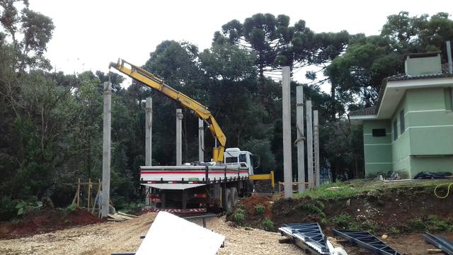 Barracão pré-moldados de concreto, galpões, granjas, estruturas metálicas - Foto 5