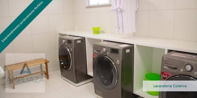 Apartamento com 2 dormitórios à venda, 54 m² por r$ 420.000 - guararapes - fortaleza/ce - Foto 15