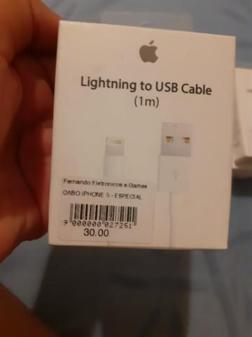 Cabo Lightning USB Novo - Foto 3