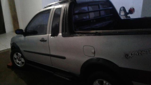 Vendo Fiat Strada Adventure 1.8 2005 - Só pegar e rodar! - Foto 3