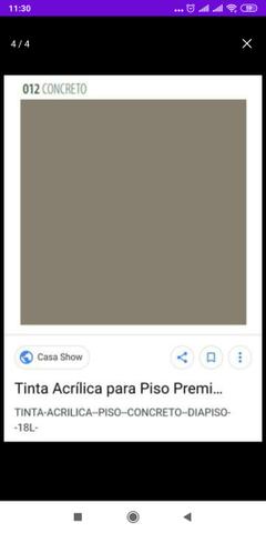 Vendo tintas Iquine para piso $120 o latão - Foto 5