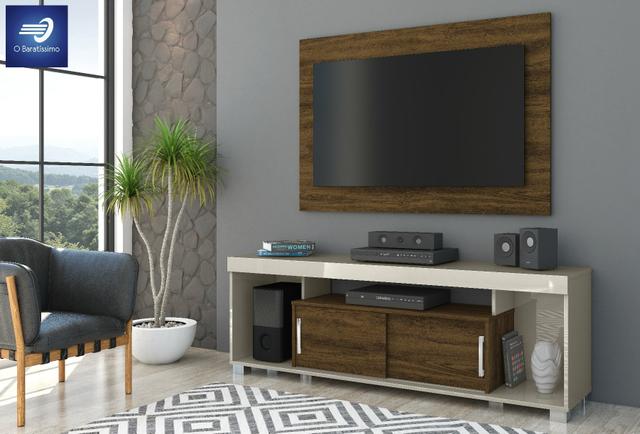 Rack com Painel para TV até 50" #FreteGRÁTIS* #Garantia #Lacrado - Foto 2