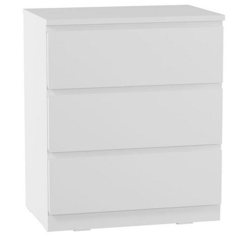 Criado mudo 3 gavetas, material em mdf, semi novo