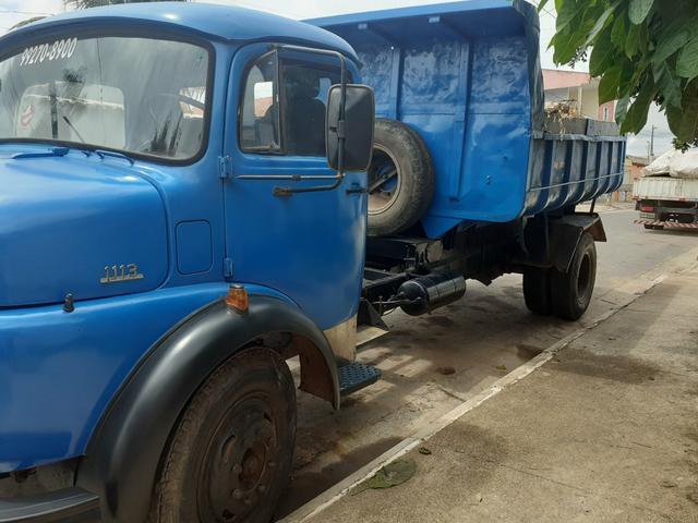 Vendo ou troco caminhão mb1113 - Foto 6
