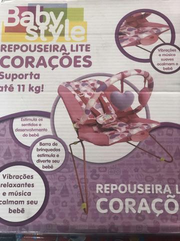 Cadeirinha De Descanso - Ate 11kg, Com Designer Moderno e Compacto - Foto 3