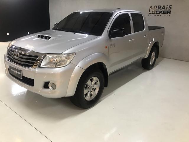 Hilux CD 4x4 Diesel 2012/2012 BLINDADA - Foto 4