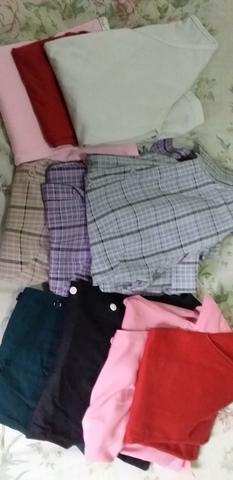Lote de blusas 3/4 Tamanho P