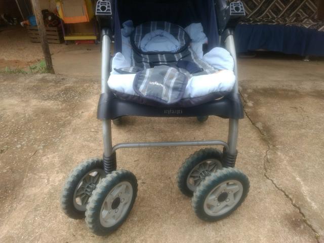 Carrinho de bebê dobrável - Foto 4