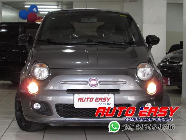 Fiat 500 Sport Air 1.4 C/ Couro! - Foto 9
