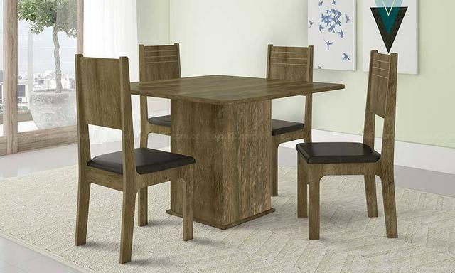 Mesa de Jantar Firenze 4 Cadeiras