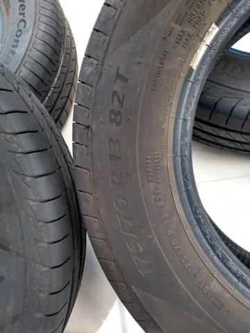 Pneus novos/ 175/70 R13 continental - Foto 6