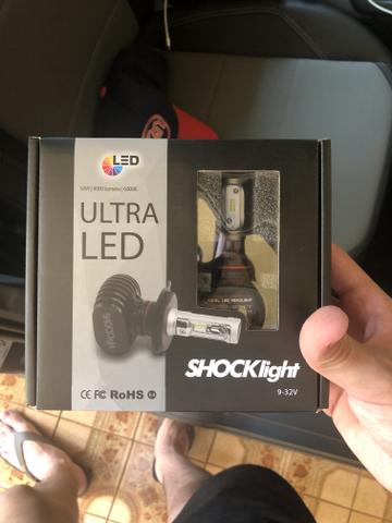 Led h7 - Ultra led 50w 6000k,xênon, farol, lâmpada