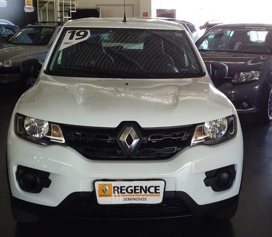 Kwid 1.0 Zen Completo 04 portas banco de Couro - Foto 2