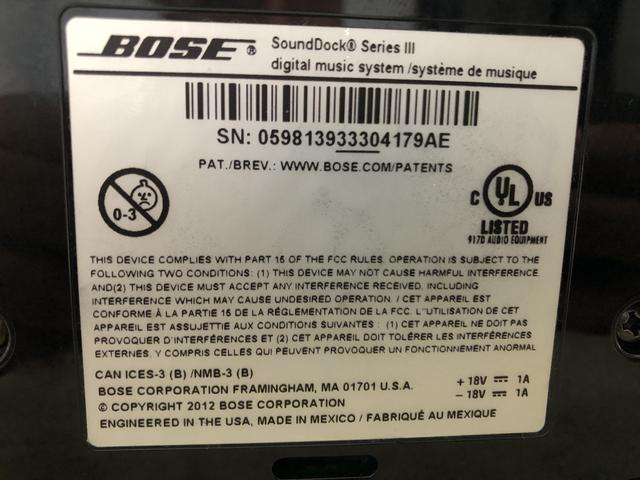Bose sound dock 3 - Foto 3
