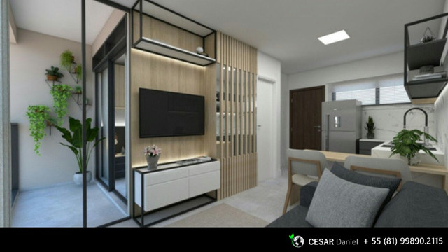 PE | 1 Quarto | 30m² | Flat em Porto de Galinhas - Foto 4