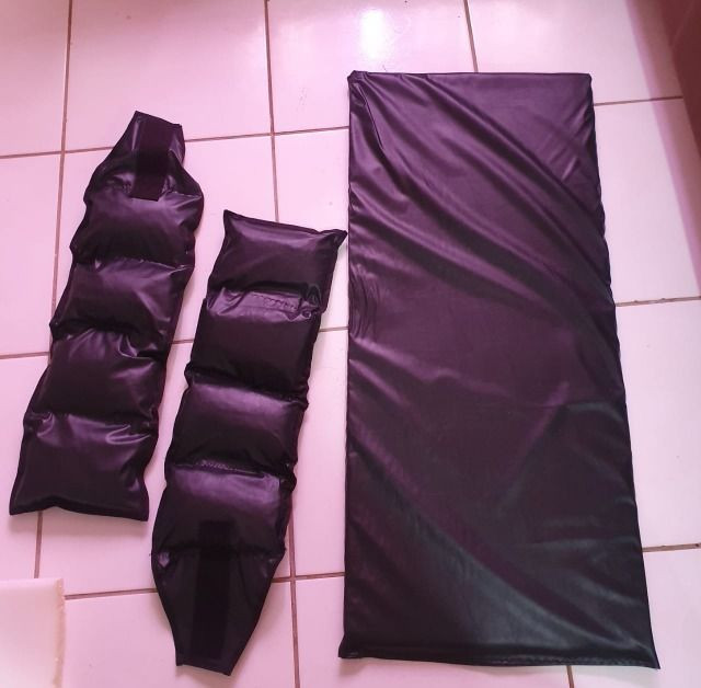 Colchonete para ginástica, tornozeleira caneleira para exercícios, treino, academia - Foto 3