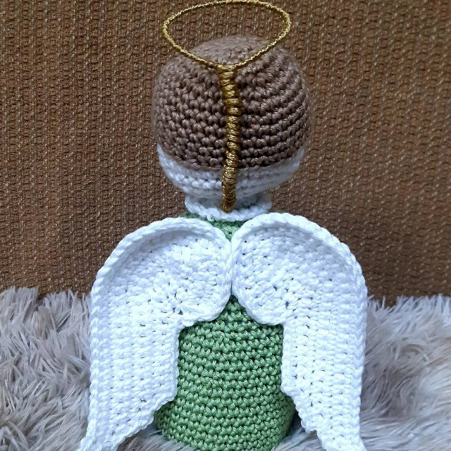 Amigurumi anjo da Guarda - Foto 2
