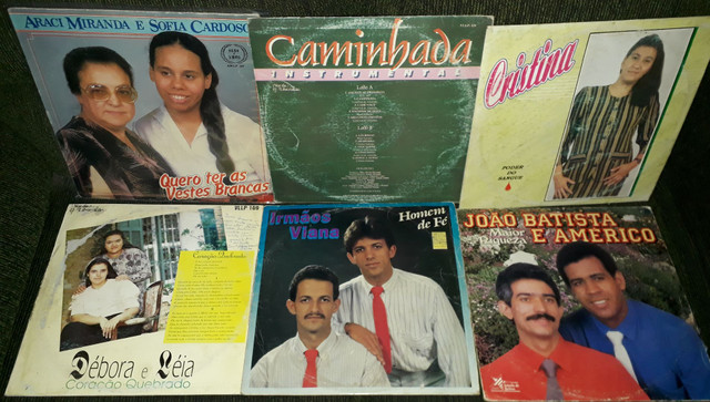 LPS - discos de vinil religiosos - gospel - a partir de R$ 5 (cada)
