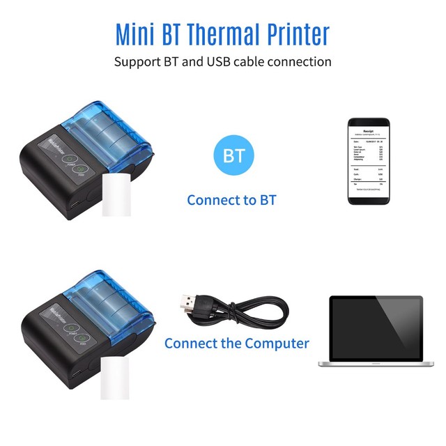 Mini Impressora térmica  - Foto 2
