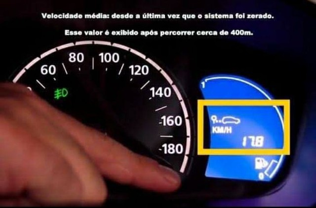 Computador de bordo no painel do Kwid Zen, Duster e Oroch. - Foto 2