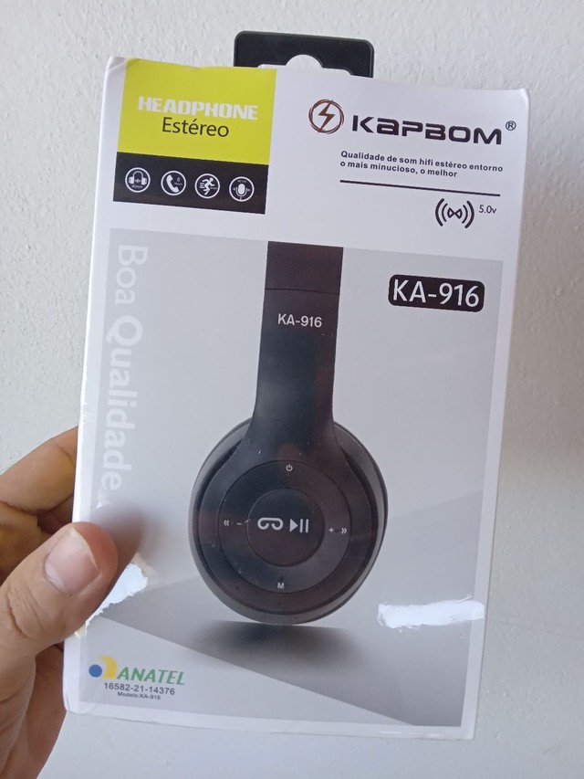 Headphone Bluetooth KAPBOM 